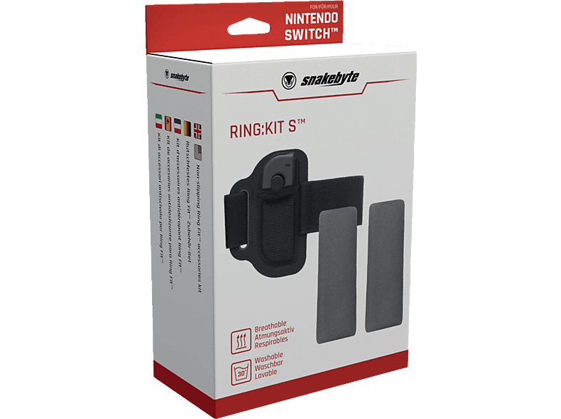 Switch, für snakebyte SNAKEBYTE Grau/Schwarz RING:KIT Nintendo NSW Zubehör S™