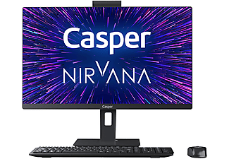 Casper A5h 1070 8500a V Intel Core I7 10700 8gb Ram 1tb 240gb Ssd Win 10 All In One Bilgisayar Siyah All In One