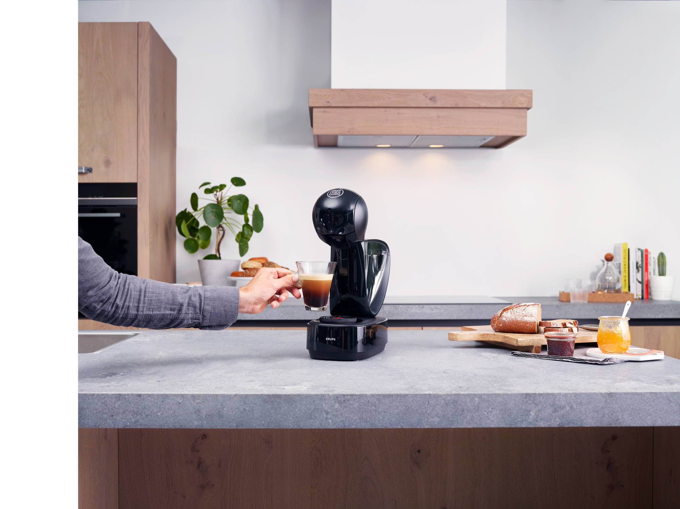 KRUPS KP173B31 Dolce Gusto Infinissima kávéfőző szürke
