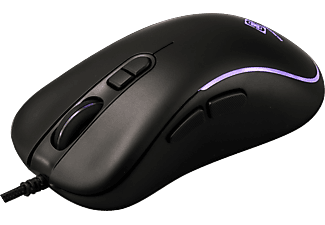 DELTACO GAMING DM120 RGB Gamingmus - Svart