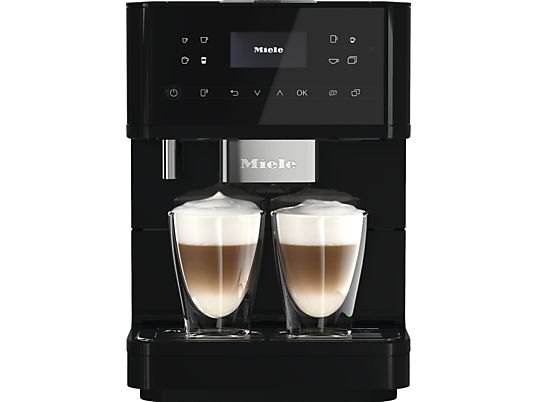 MIELE CM 6160 MilkPerfection - Kaffeevollautomat (Obsidianschwarz)
