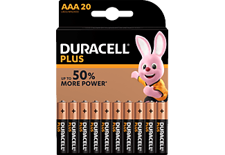DURACELL Plus Power MN2400/AAA - Pile (Noir/Cuivre)