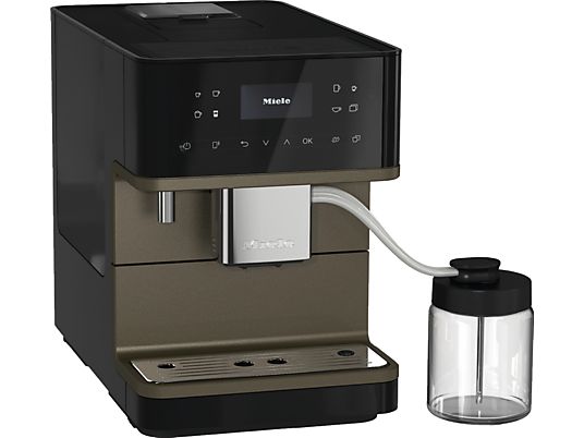 MIELE CM 6360 MilkPerfection - Macchine da caffè (Nero ossidiana/BronzePearlFinish)