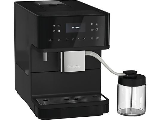 MIELE CM 6560 MilkPerfection - Machine à café automatiqu (Noir obsidien/PearlFinish)