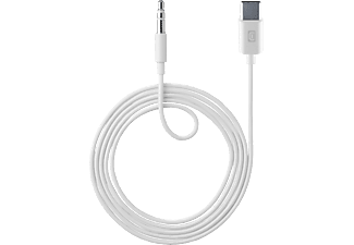 CELLULARLINE Auxmusic - Aux-Kabel (Weiss)