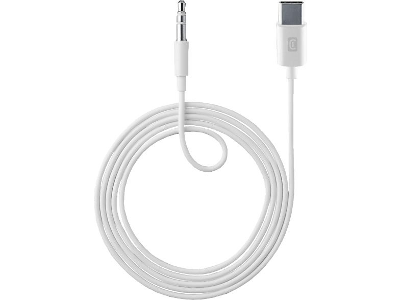 CELLULAR LINE Auxmusic - Aux-Kabel (Weiss)