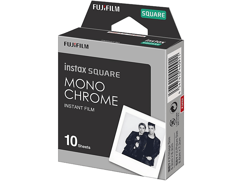 FUJIFILM Instax Square Monokróm fotópapír 10 db / csomag