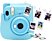 FUJIFILM Instax Mini 11 csomag 2020 Kék kamera+10kép film+tok+fényfüzér+kétoldalas matrica