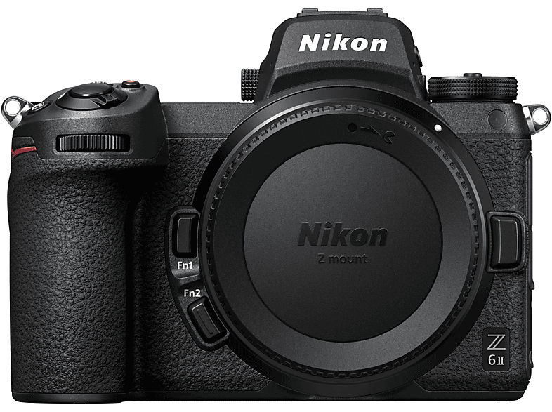 NIKON Z 6II Kit Systemkamera mit Objektiv 24-200 mm, 8 cm Display Touchscreen, WLAN