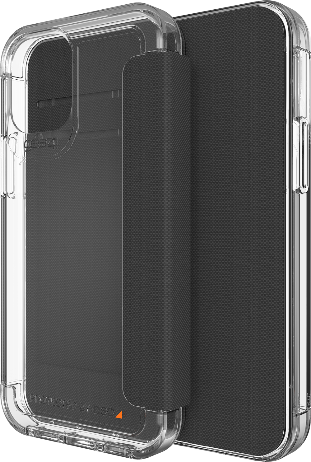 GEAR4 Wembley Flip voor iPhone 12 mini Transparant afbeelding