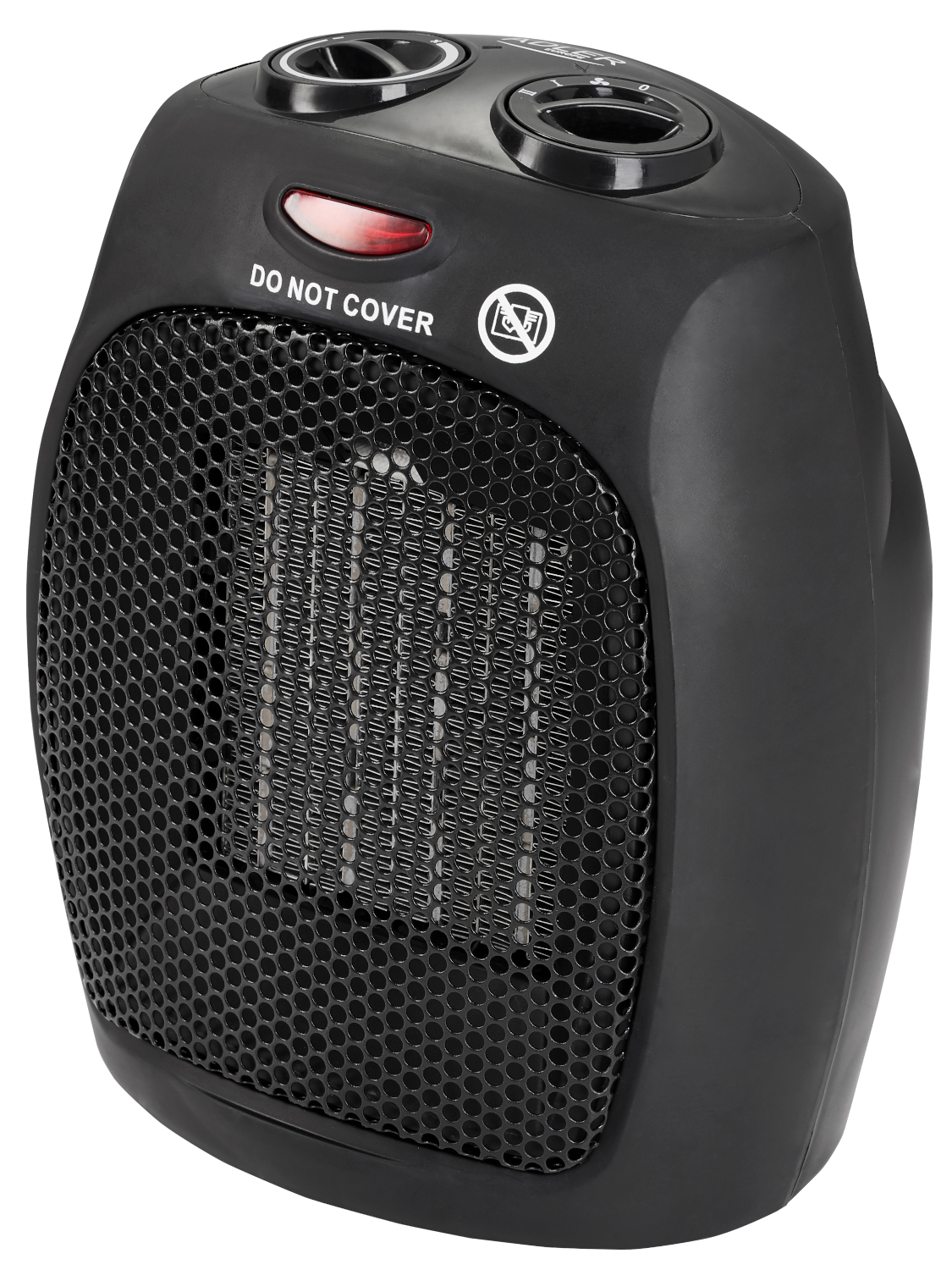 ADLER AD7702 Kerámia hősugárzó, fekete