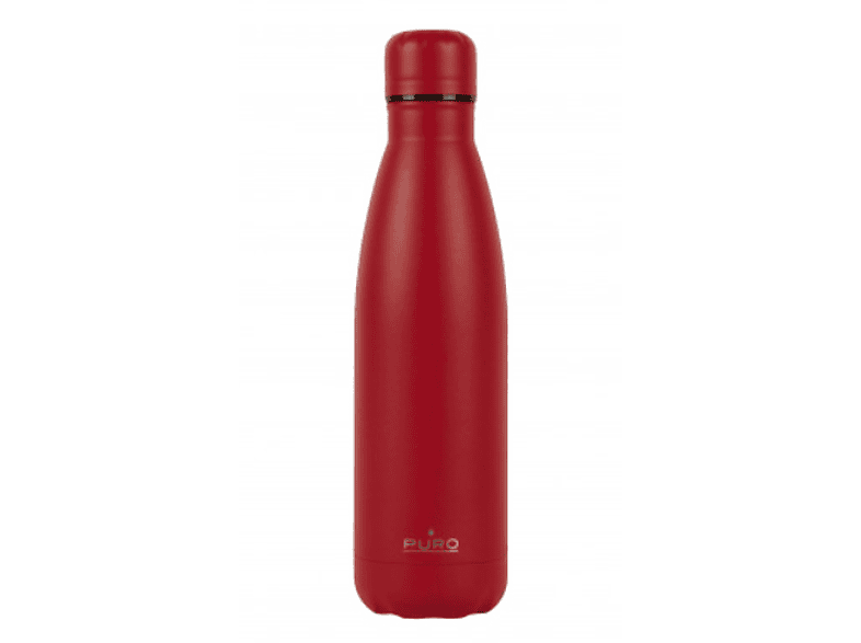 Botella Puro Icon 500ml acero inoxidable roja de 500 color