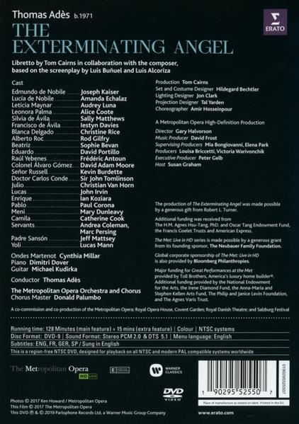 Ades Thomas, The Angel Metropolitan Opera Chorus And (DVD) Orchestra - - The Exterminating