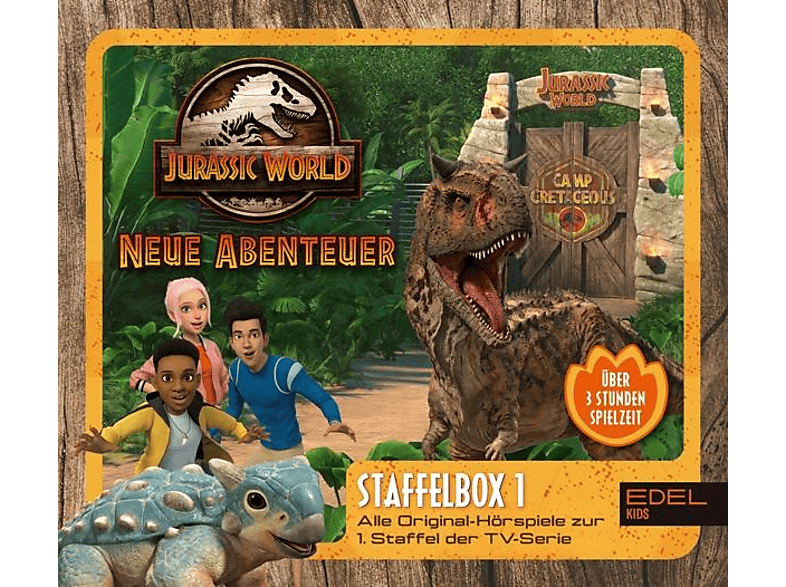 Jurassic World-neue Abenteuer - Neue Abenteuer: Alle Original-Hörspiele zur 1. Staffel (Folge 1 - 8) [CD]