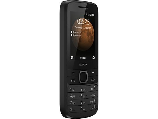 NOKIA 225 4G - Mobiltelefon (Schwarz)