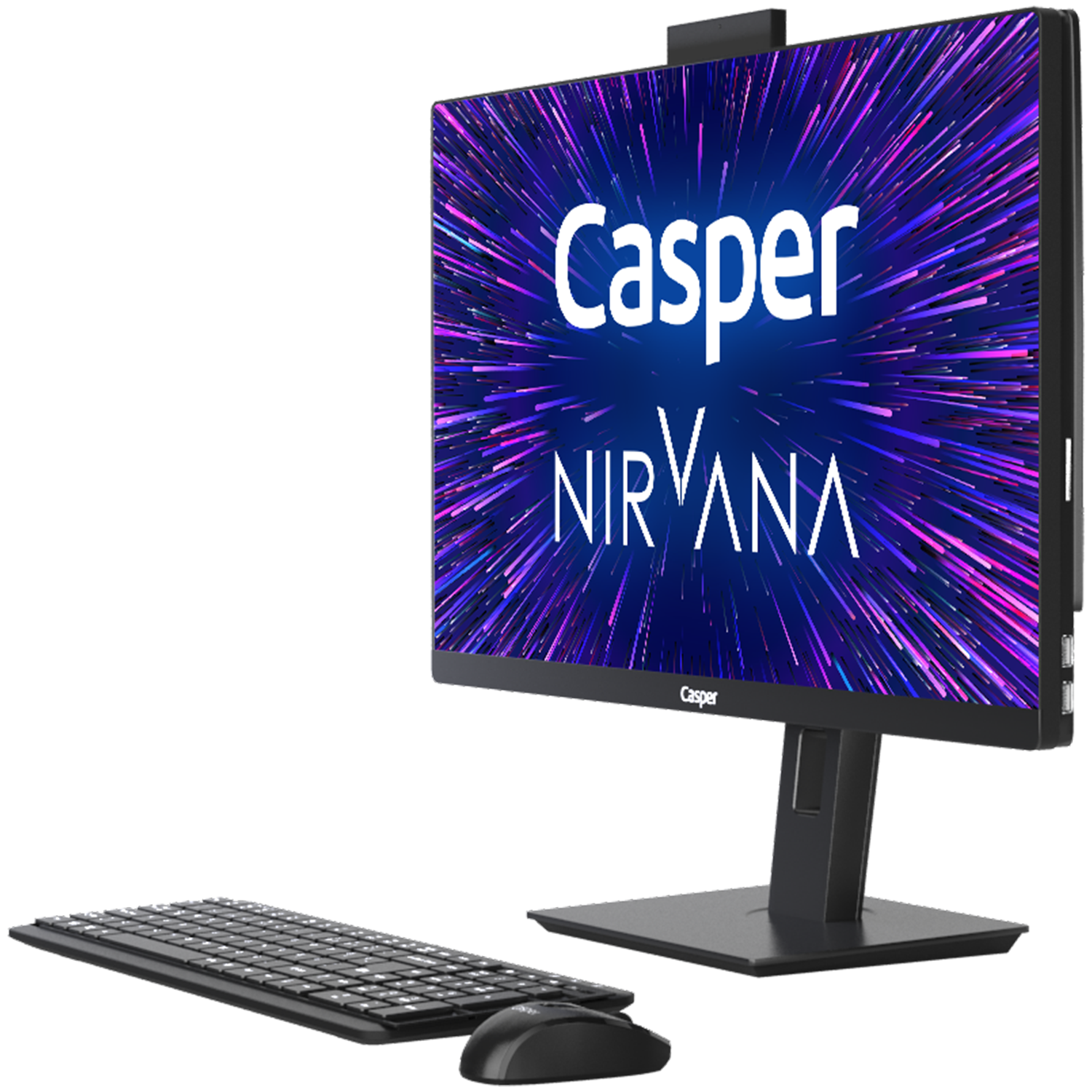 CASPER A5H.1040-4D00T-V/Intel Core i5-10400/4 GB RAM/240GB SSD/Win 10 Home All In One Bilgisayar