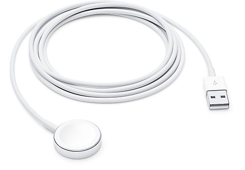 Apple Cable de carga magnética para el Apple Watch, 2 metros, USB-A, Blanco