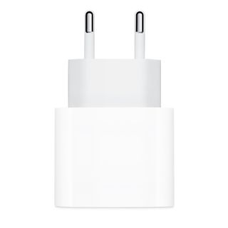Apple Adaptador de corriente USB-C de 20 W, iPhone. iPad, Apple Watch, AirPods, Blanco