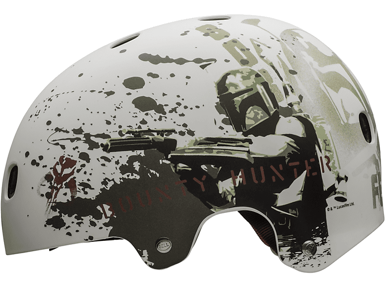 BELL Segment Jr. STAR WARS XS (Fahrradhelm, 48-53 cm, Matt weiss)