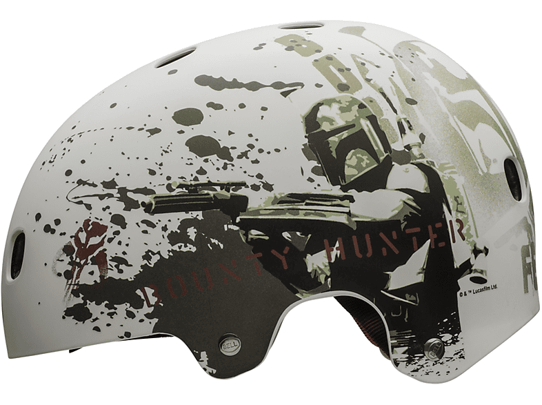 BELL Segment Jr. STAR WARS S (Fahrradhelm, 51-55 cm, Matt weiss)
