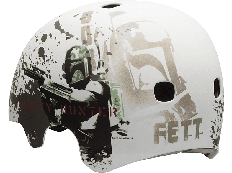 BELL Segment Jr. STAR WARS S (Fahrradhelm, 51-55 cm, Matt weiss)