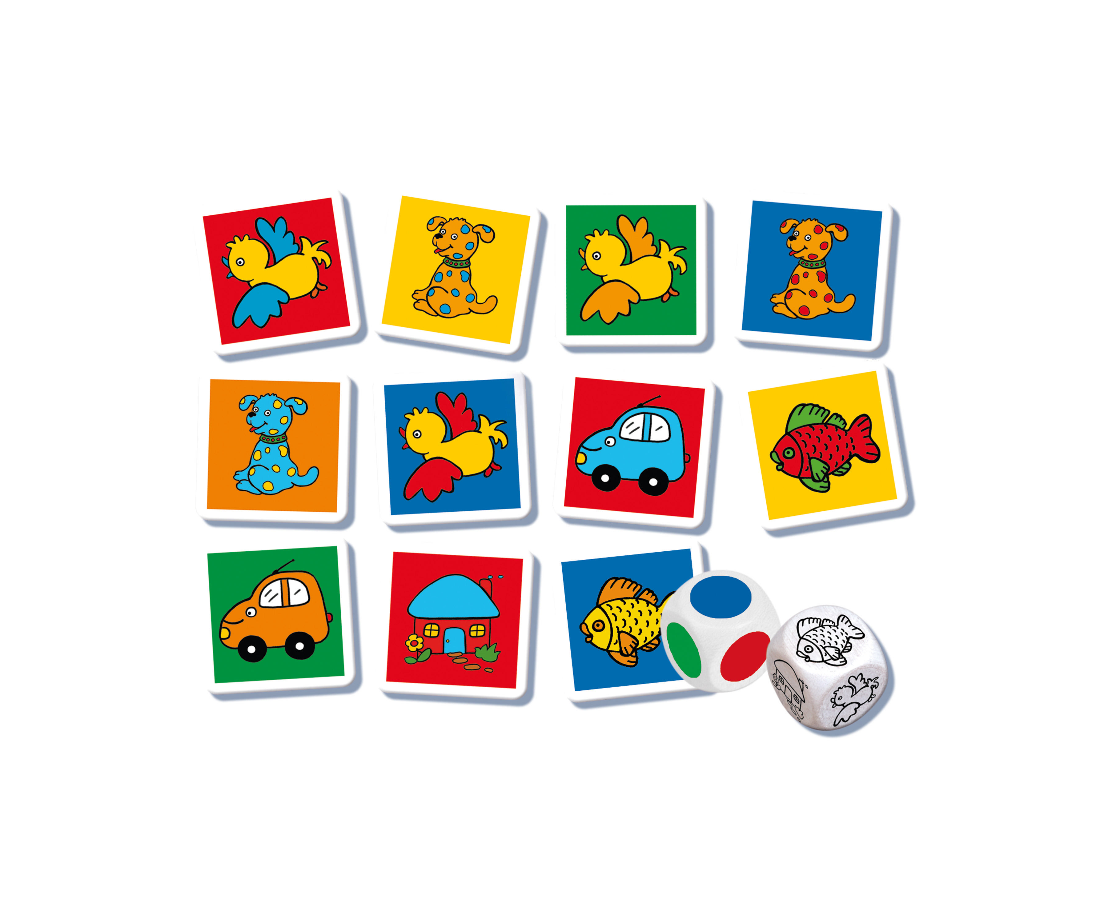 NORIS Patsch Kinderspiel Mehrfarbig