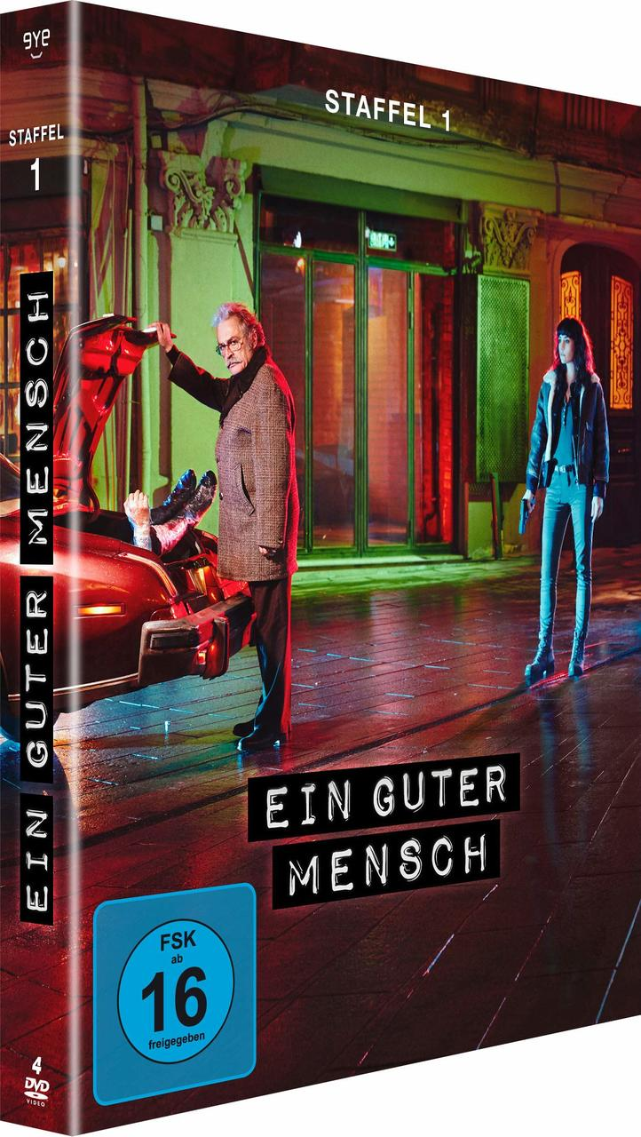 DVD-Hülle mit einem Mann im Mantel und einer stehenden Frau. Der Titel ist deutsch.