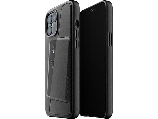 MUJJO Full Leather Wallet - Custodia (Adatto per modello: Apple iPhone 12 Pro Max)