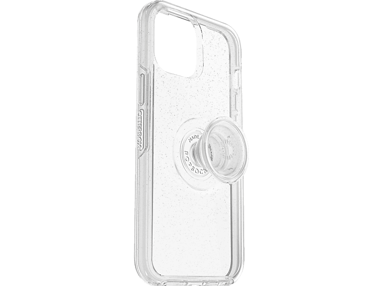 OTTERBOX Otter + Apple, Pro Max, 12 Transparent/Glitzer iPhone Pop Series Backcover, Symmetry 