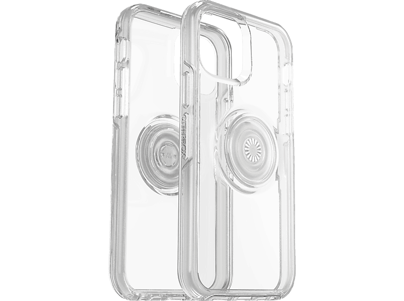 OTTERBOX Otter + Pop Symmetry Series, Backcover, Apple, iPhone 12, iPhone 12 Pro, Transparent