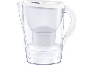 BRITA Carafe filtrante Marella Cool White + 4 MAXTRA+ cartouches avec CARAFE GRATUITE (1040843)