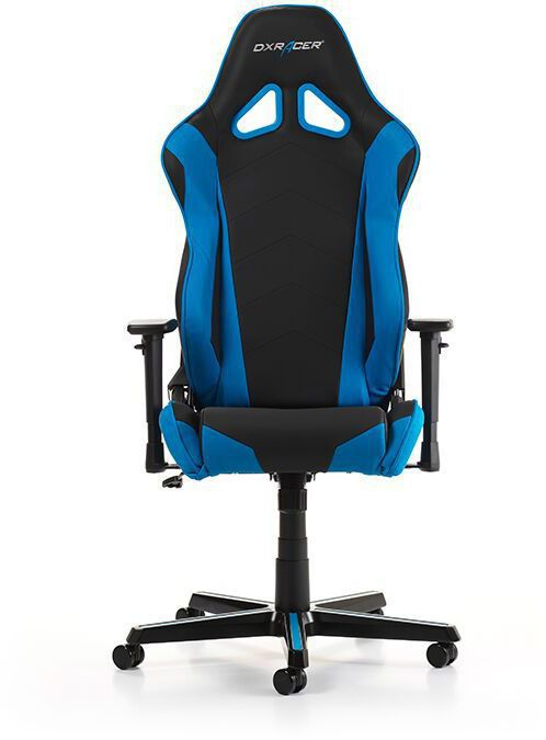 DXRACER Racing R0 Gaming Chair, Black/Blue Gaming Stuhl, Schwarz/Blau