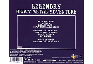 Legendry - Heavy Metal Adventure  - (CD)