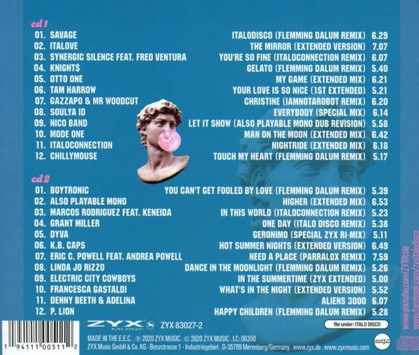 CD-Albumcover mit Text und einer Büstenstatue.