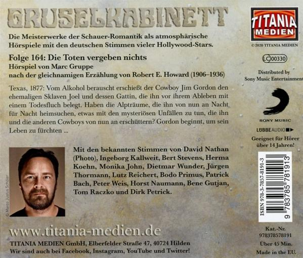 Gruselkabinett - Gruselkabinett - Folge 164  - (CD)