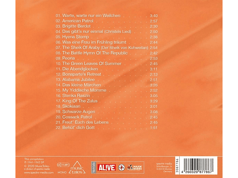 Thumbnail - Hawe & Seine Spree City Stompers Schneider - Warte,warte nur ein Weilchen (CD)