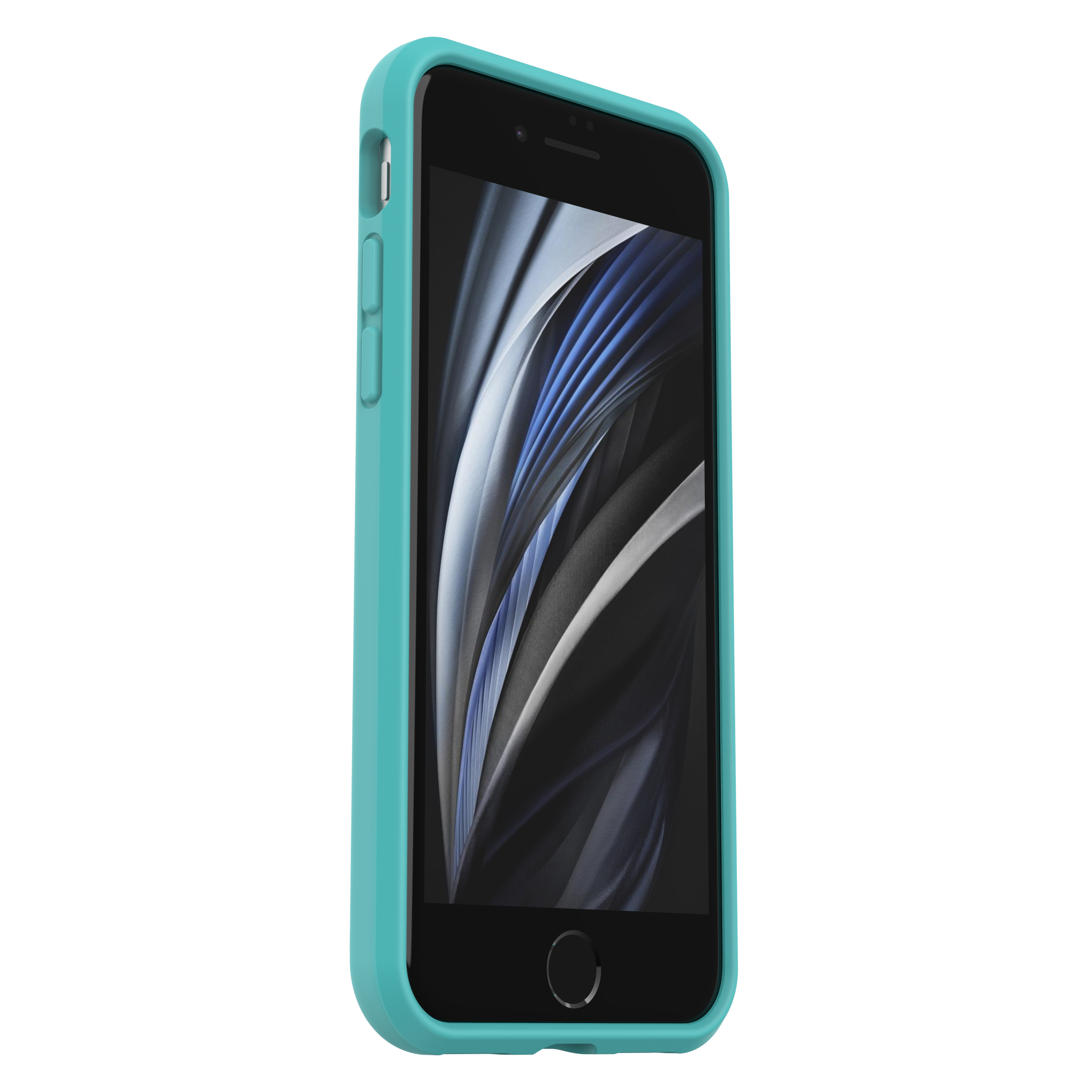 OTTERBOX React, Backcover, Apple, iPhone SE (2nd gen), iPhone 7, iPhone 8, Transparent/Blau