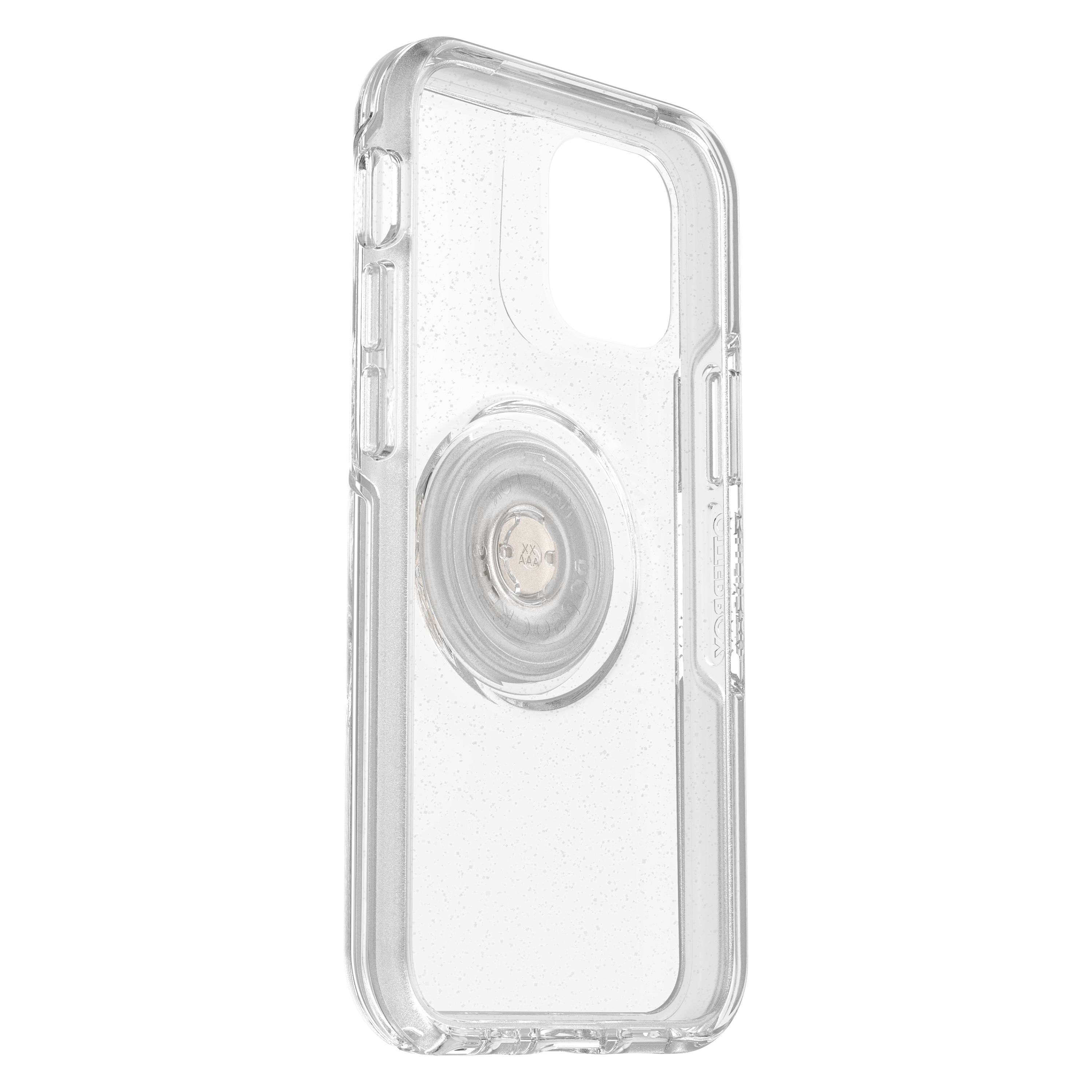 OTTERBOX Otter + Pop Symmetry Series Clear, Backcover, Apple, iPhone 12 Mini, Transparent/Glitzer