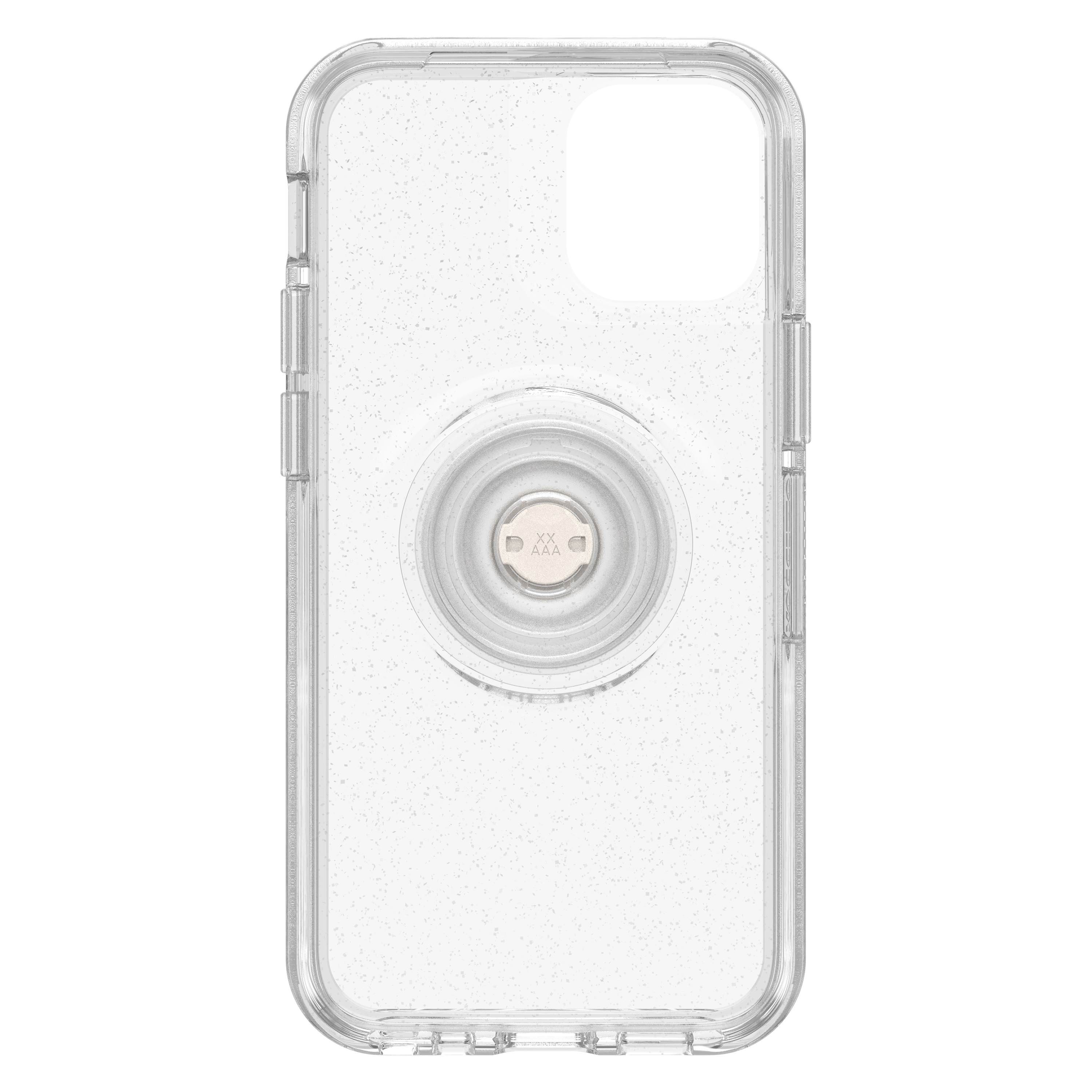 OTTERBOX Otter + Pop Symmetry Series Clear, Backcover, Apple, iPhone 12 Mini, Transparent/Glitzer