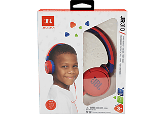 JBL Jr. 310 on-ear hörlurar - Röd