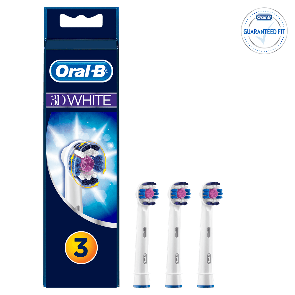 Cabezal Recambio Para cepillo dientes braun 3d white 3 unidades oralb eb183 ffs 183 bright new dental probright 7024 tamaño pack originales 3dwhite eb183ffs 64708760 eb183electroprobright 3piezas