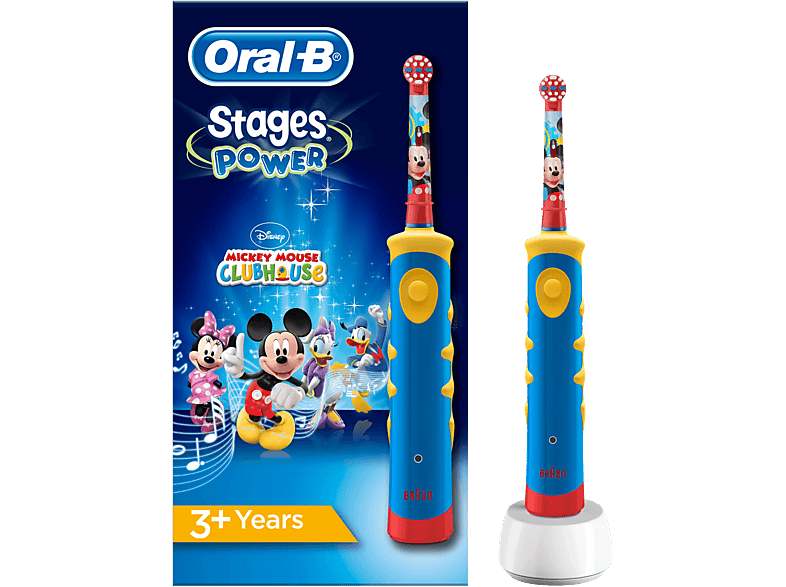 ORAL-B Cepillo Dental Eléctrico Recargable Infantil Mickey +3 Años Suave