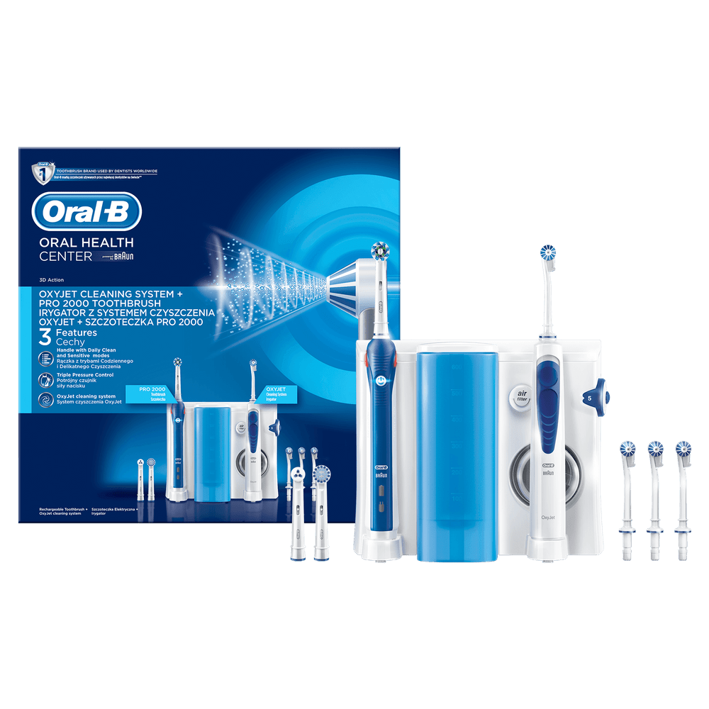 Reacondicionado Cepillo Cepillo De Dientes Electrico Oral B Media