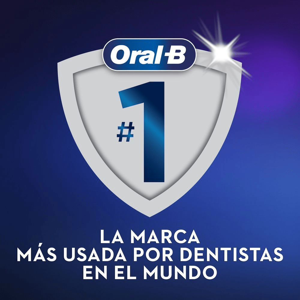 Cepillo elécrico - Oral-B Set Vitality Cross Action, Recargables, Pack de 2 unidades, Blanco y negro