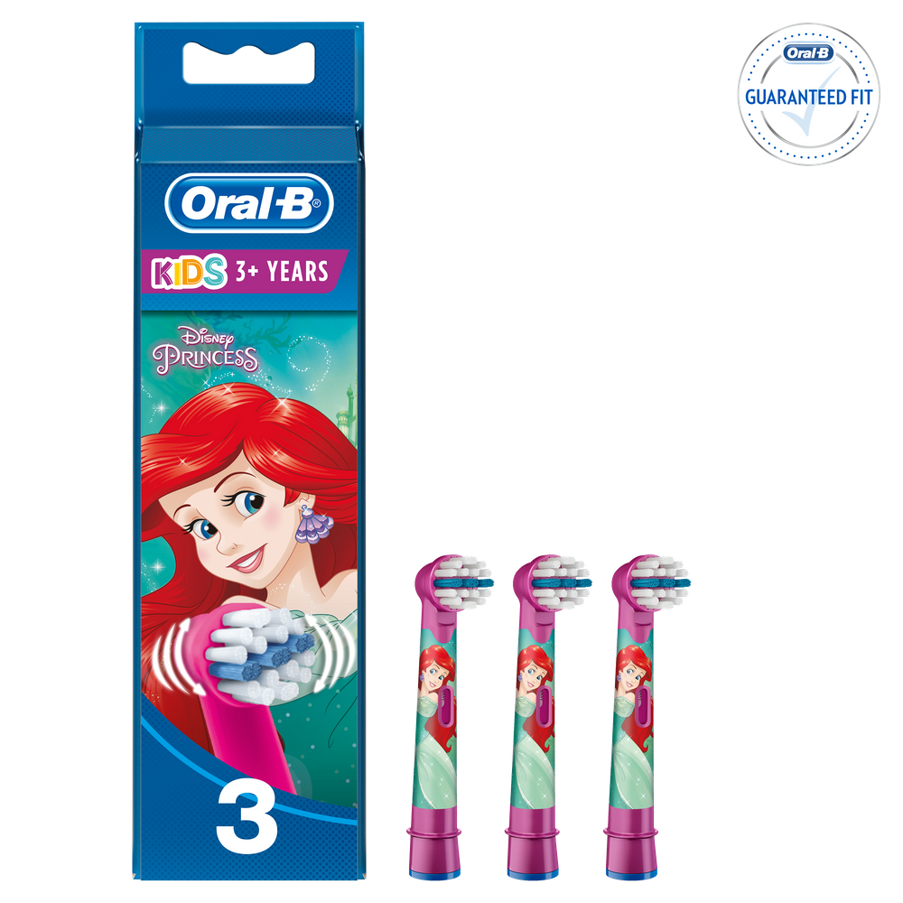 Recambio para cepillo dental - Oral-B Kids, Pack De 3, Envío De Personajes Aleatorios