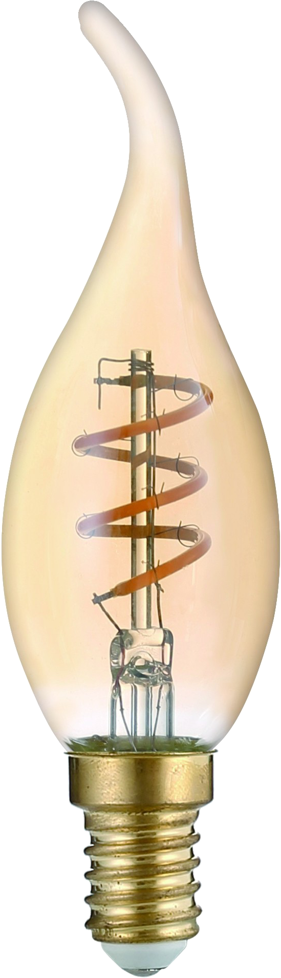 AVIDE LED Soft Filament Candle Flame 3W E14 EW 2700K