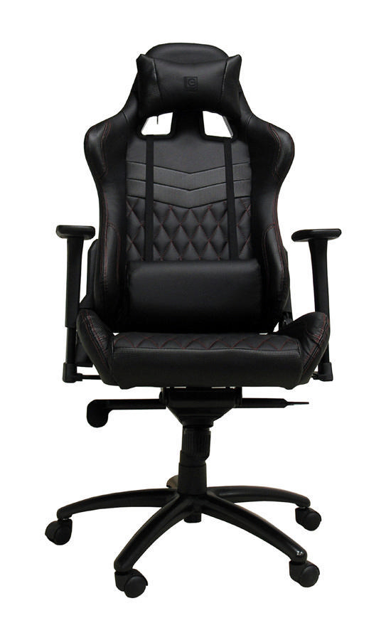 LC-POWER LC-GC-3  Gaming Stuhl, Schwarz/Schwarz