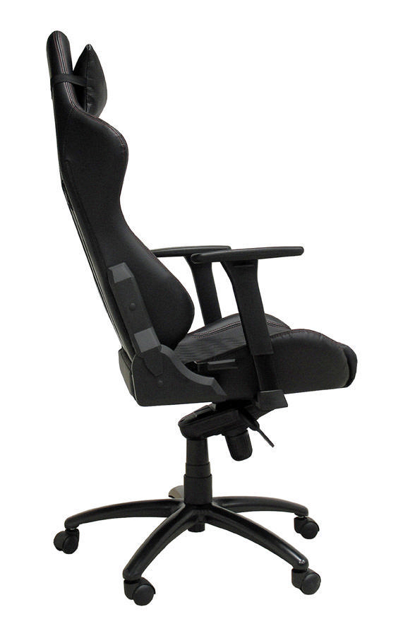 LC-POWER LC-GC-3  Gaming Stuhl, Schwarz/Schwarz