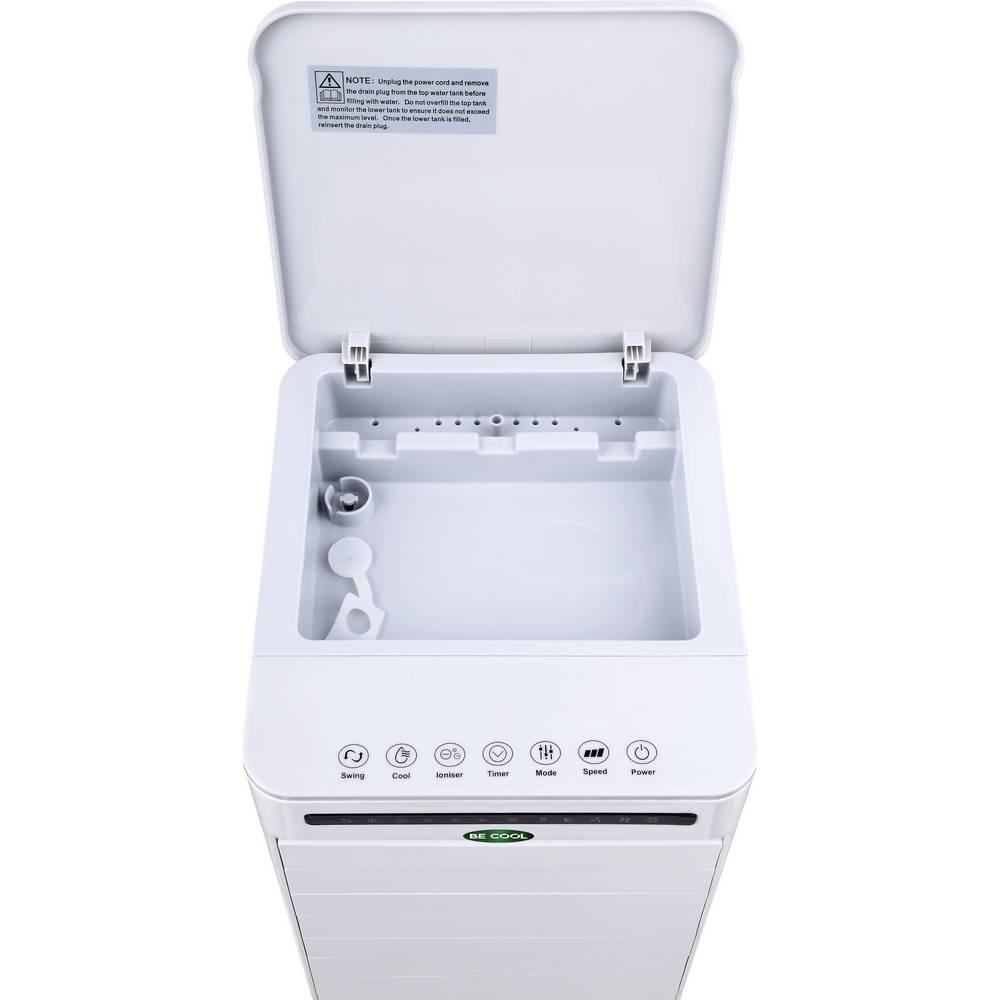 BECOOL Luftkühler Top Lader 5l Luftkühler Weiß/Silber (65 Watt)