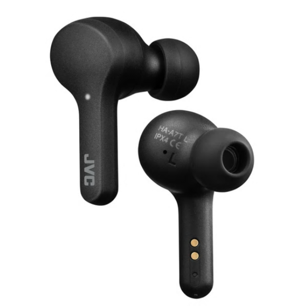 Auriculares True Wireless - JVC HA-A7T-BN-U True Wireless, Bluetooth 5.0, Negro